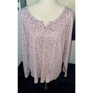 Hippie Rose Floral Long Sleeve - 2X Juniors
